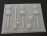 374sp Handy Man Chocolate or Hard Candy Lollipop Mold